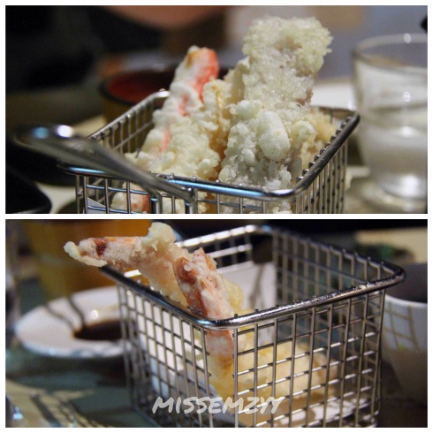 Assorted vegetable and seafood tempura
